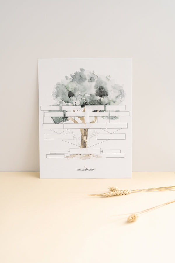 Affiche arbre généalogique