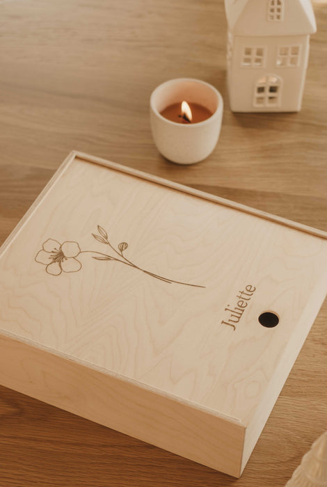 Boîte-souvenirs personnalisée