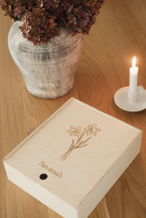 Boîte-souvenirs d'adoption