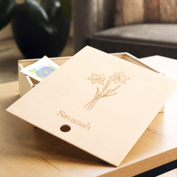 Boîte-souvenirs d'adoption