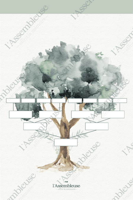 Arbre généalogique vierge à faire soi-même, arbre généalogique gratuit, arbre généalogique sur papier, arbre généalogique à imprimer, arbre généalogique gratuit à remplir